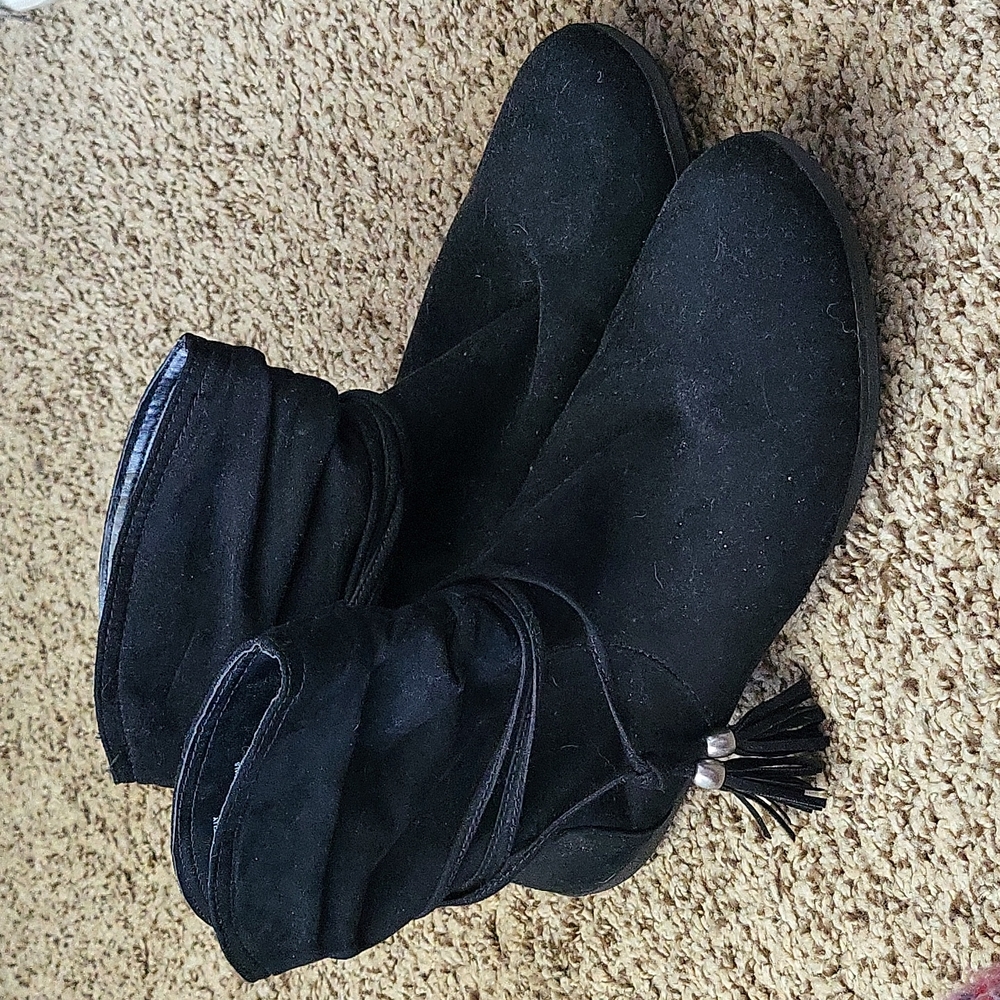 Black booties
